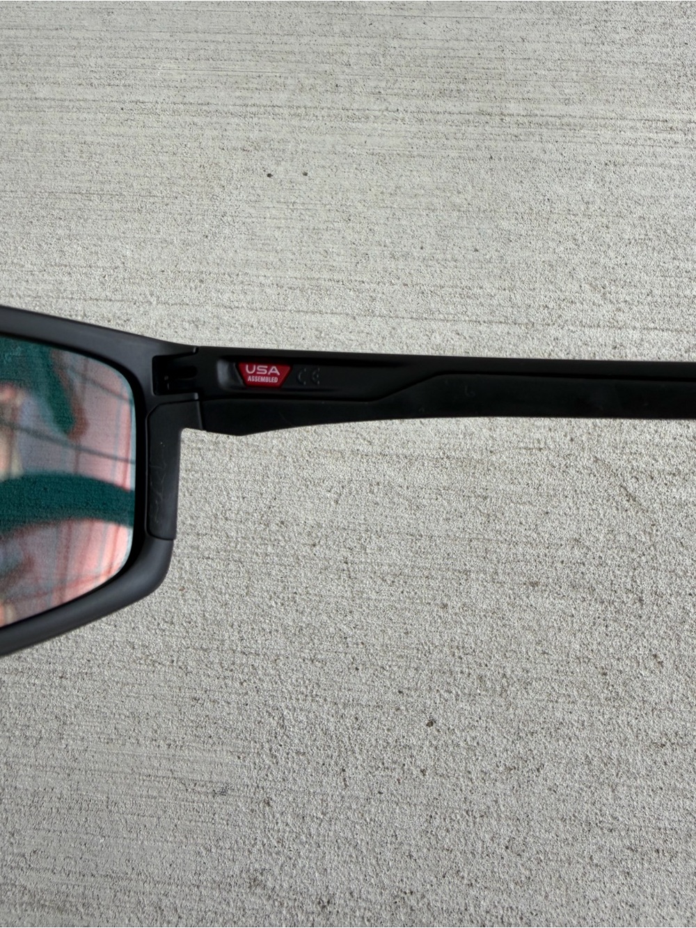 Oakley Mainlink OO9264-07 Matte Black Ruby Iridium Polarized 57-17 w/ Case - Picture 8 of 12